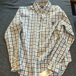 Boys CHAPS Ralph Lauren NWT boys long sleeve dress shirt 8-10